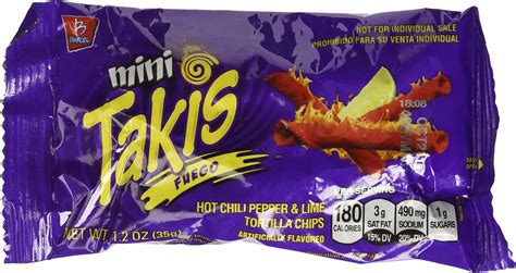 Barcel mini Takis Fuego (9 Taschen-1.2oz) : Amazon.com.tr: Bebek