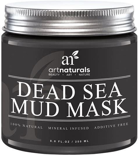 Dead Sea Mud Mask | ArtNatural’s Deep Skin Cleanser - Dead Sea Mud Mask ...