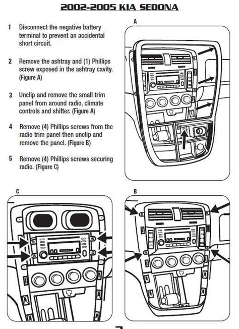 A Visual Guide to 2002 Kia Sedona Parts