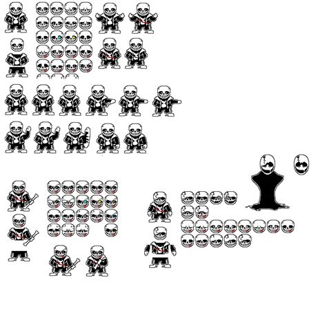 Undertale: last breath sprite sheet by Czopin on DeviantArt