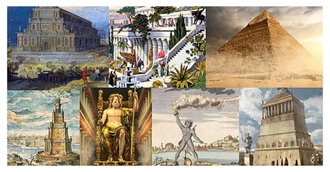 The seven Wonders of the Ancient world - Tripnomadic