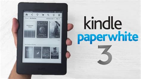 Kindle Paperwhite 3 (2015): Unboxing & Review - YouTube