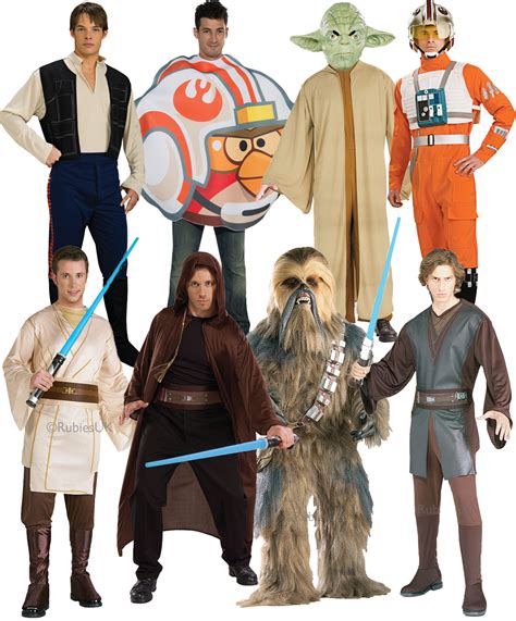 Star Wars Mens Fancy Dress Halloween Space Sci-Fi Film Characters Adults Costume | eBay