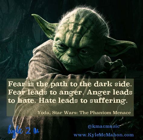 Yoda 'Fear' Quote Card • Kyle McMahon