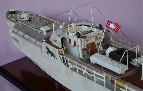 German S-100 torpedo boat model Schnellboot (S-Boot)