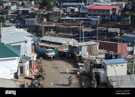 KENYA, Nairobi, Kibera slum / KENIA, Nairobi, Slum Kibera Stock Photo ...