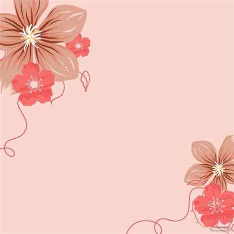 Watercolor Floral Background Clipart in Illustrator - Download | Template.net