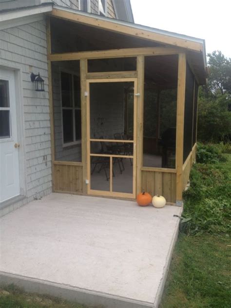 Need ideas for making removable screen inserts for screened in porch ...