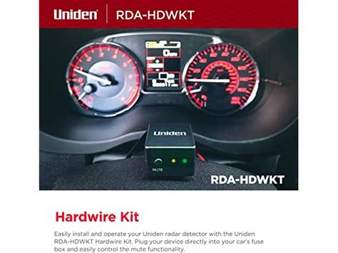 Uniden Radar Detector Smart Hardwire Kit