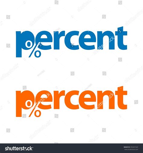 Percent Logo Vector Stock Vector (Royalty Free) 355201523 | Shutterstock