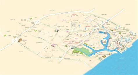 Ajman Touristic Interactive Map