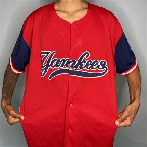 Vintage MLB Yankees starter jersey Condition-... - Depop