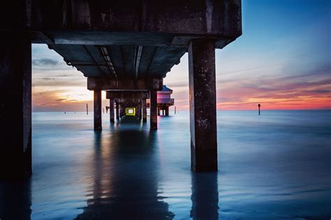 Sunset at Pier 60 by ShakilBashir #ErnstStrasser #USA | Pier, Sunset ...