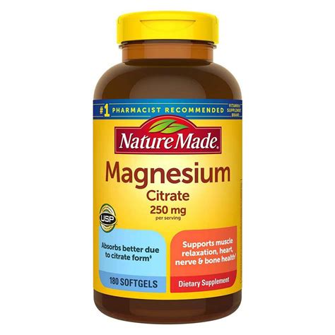 Magnesium Citrate - Medications - MedicalBrandNames