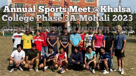 Annual Sports Meet @Khalsa College Phase 3A Mohali 2023 , Long Jump ,Pithu Garm, Shot Put & More ...