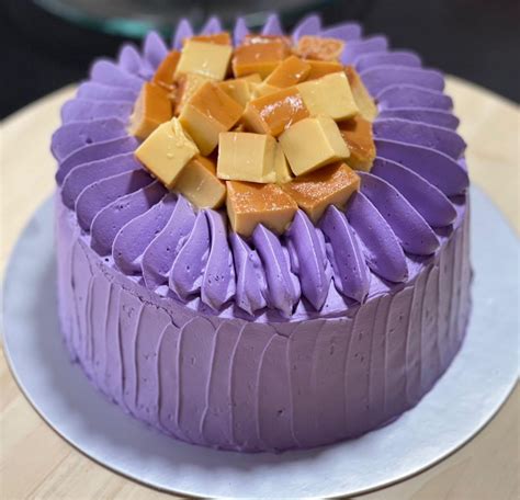 Ube Flan Cake (Purple Yam Flan Cake), Food & Drinks, Homemade Bakes on ...