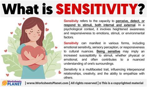 What is Sensitivity | Definition of Sensitivity