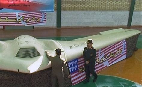 Iran Displays US RQ-170 Sentinel Stealth Unmanned Aerial Vehicle (UAV ...