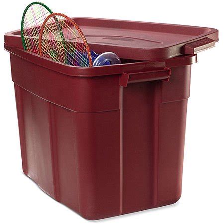 Rubbermaid Roughneck 18-Gallon Tote, Auburn - Walmart.com