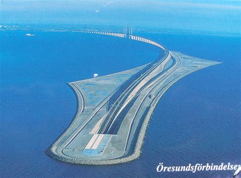 Oresund Bridge & Undersea Tube Tunnel - Sweden n Denmark - XciteFun.net