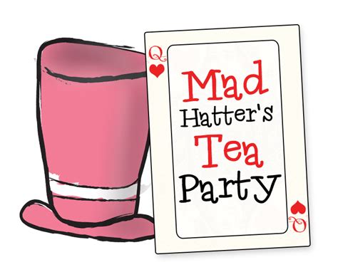 Mad Hatter Tea Party Clipart | Free download on ClipArtMag