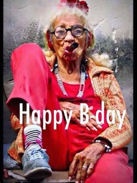 Funny Old Lady Birthday Cards Bella Vecchiezza Auguri Pinterest ...