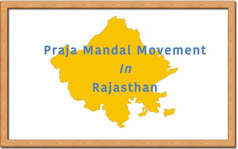 Praja Mandal Movement in Rajasthan - RajRAS | RAS Exam Preparation