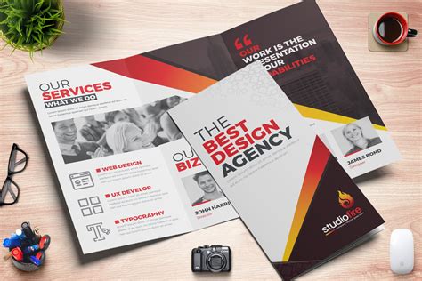 Web Design & Development Brochure | Creative InDesign Templates ~ Creative Market