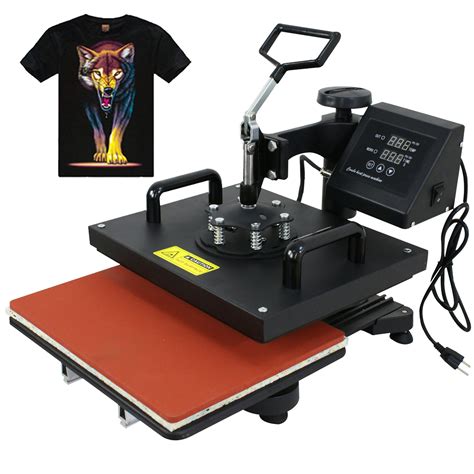 F2C Pro 5 in 1 Digital Transfer Sublimation Heat Press Machine | eBay