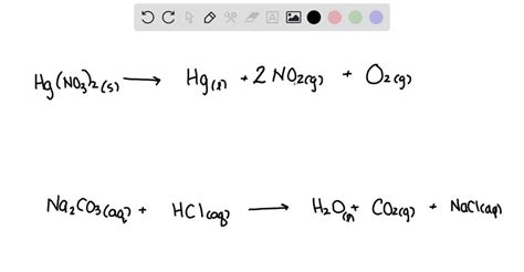 SOLVED: Write a balanced equation to represent the reaction of mercury(II) sulfide and calcium ...