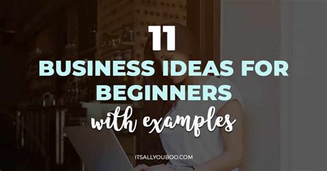 11 Best Business Ideas for Beginners with Examples