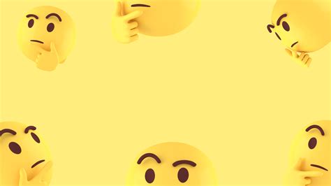 🤔 Thinking Face Background - Royalty-Free GIF - Free Background PNG