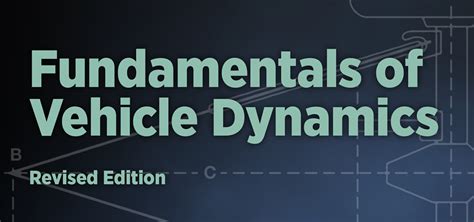 Fundamentals Of Vehicle Dynamics, Revised Edition By Thomas