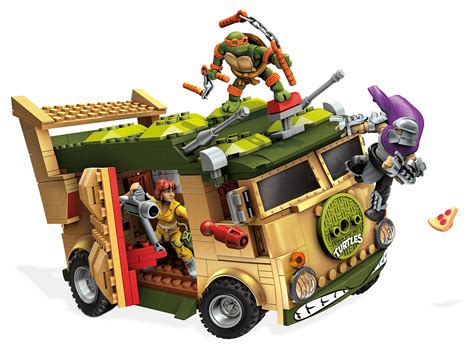 Mega Bloks Teenage Mutant Ninja Turtles Classic Series Party Wagon ...