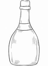 Dibujo De botella Alcohol Para colorear  Dibujos sketch template