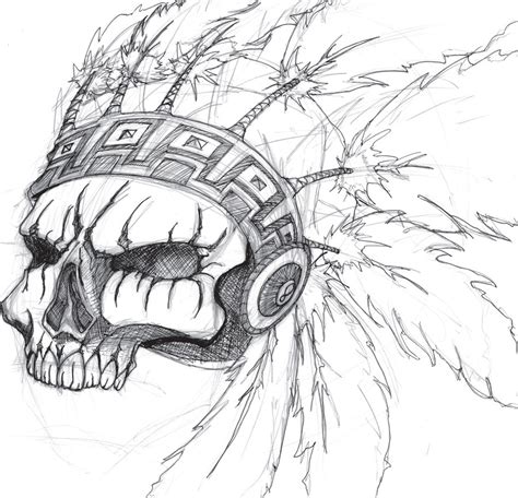 Free Skull Drawings Pictures, Download Free Skull Drawings Pictures png ...