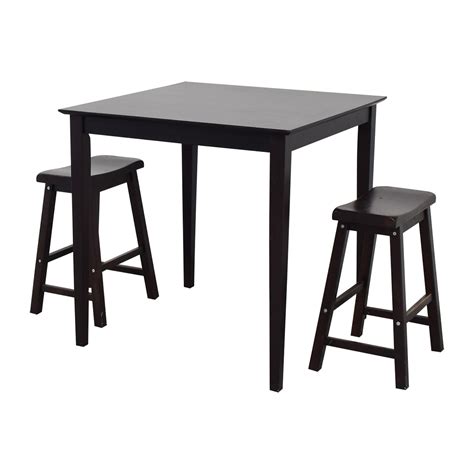 80% OFF - IKEA IKEA Bar Table and Stools / Tables