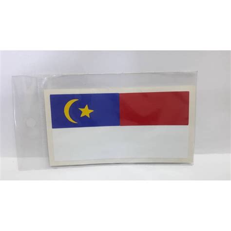 Sticker Bendera NEGERI MELAKA ST281, Auto Accessories on Carousell