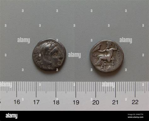 1 Drachm of Antigonus I Monophthalmus. Ruler: Antigonus I Monophthalmus ...