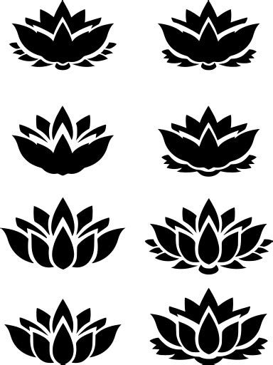 SVG > petals printing nature buddhism - Free SVG Image & Icon. | SVG Silh