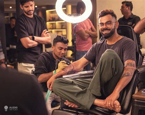 Creating Virat Kohli's New Tattoo: A Journey of Spiritual Symbolism