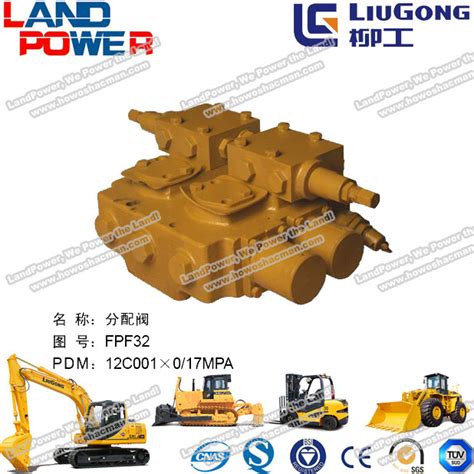 Liugong Distribution Valve/Liugong Excavator Spare Parts - China Xgma Wheel Loader Parts and ...