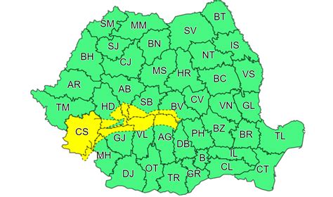 Cod galben 22 – 23 noiembrie: intensificări ale vântului în sudul ...