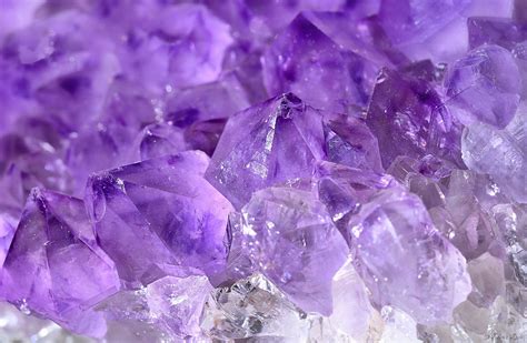 Amethyst Crystal Cluster Macro | Amethyst crystal, Crystals, Crystal lattice