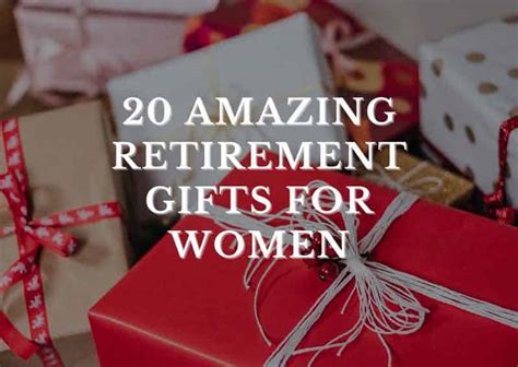 20 Amazing Retirement Gifts for Women - Enjoy Retirement Life