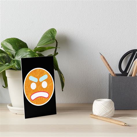 "Lazarbeam Merch Lazar Beam Angry Gingy Face" Art Board Print by ElbaSoft | Redbubble