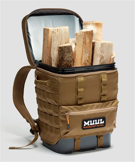 The MUUL RuckBucket Combines a Backpack with a 5-Gallon Bucket