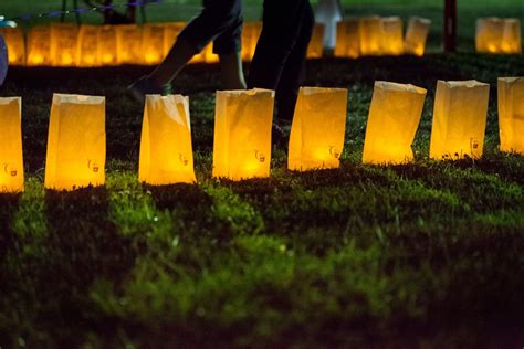 Relay for Life Luminaria Event