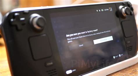 How to Factory Reset your Steam Deck - Pi My Life Up