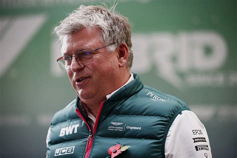 Aston Martin announces exit of F1 team principal Szafnauer